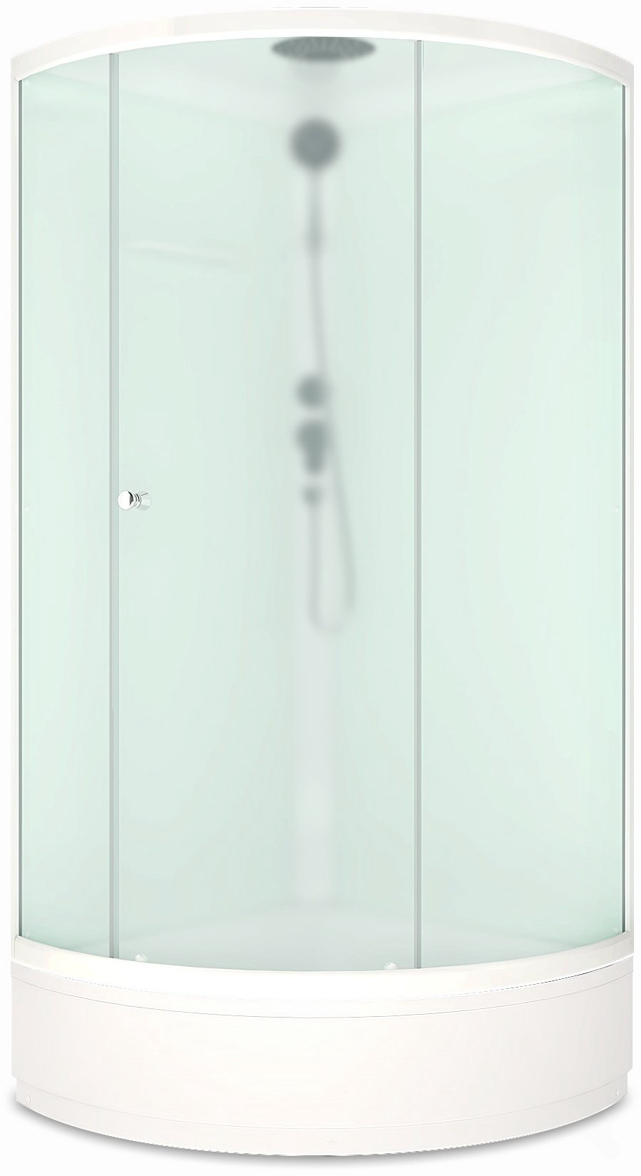 Душевая кабина KABINKA.KZ LUX Simple (2180х90 см), средний поддон купить,NaN