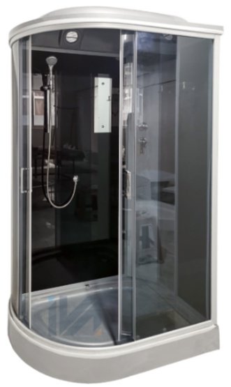 Душевая кабина KABINKA.KZ SC012CTLG (215х80 см), низкий поддон