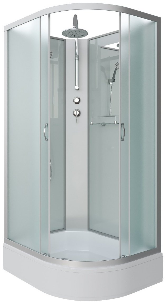 Душевая кабина Niagara NG-33094-14LBKT (215 см х 100 см), средний поддон купить,NaN