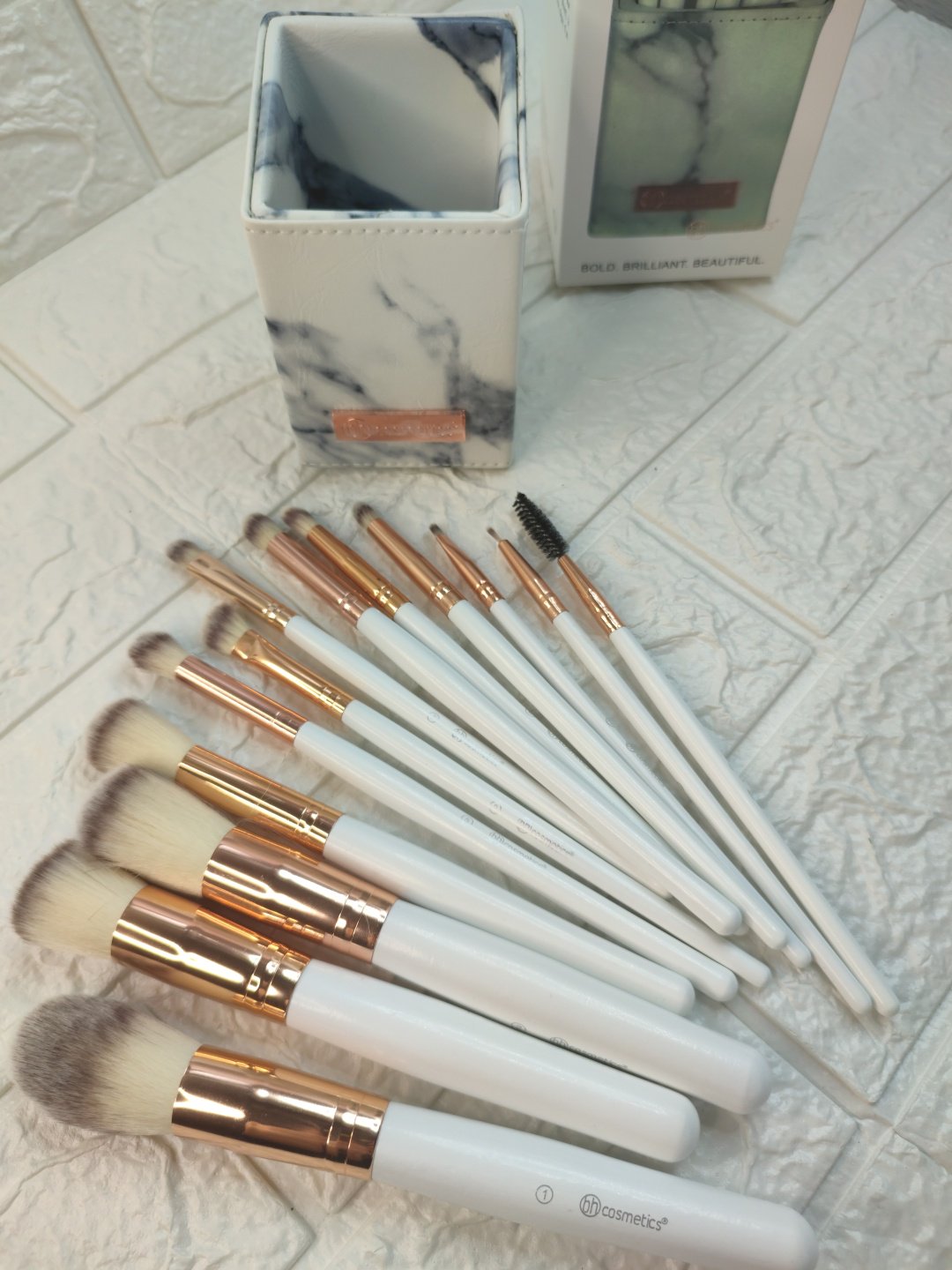 BH cosmetics набор кистей White 13 шт купить,NaN