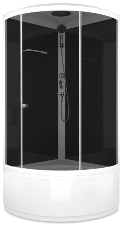 Душевая кабина KABINKA.KZ Simple high v1.2 с крышей 90х90 см купить,NaN