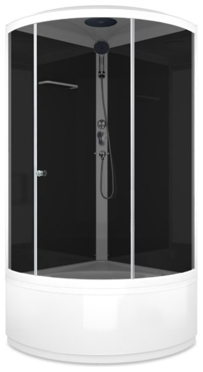 Душевая кабина KABINKA.KZ Simple high v1.2 с крышей 90х90 см купить,NaN