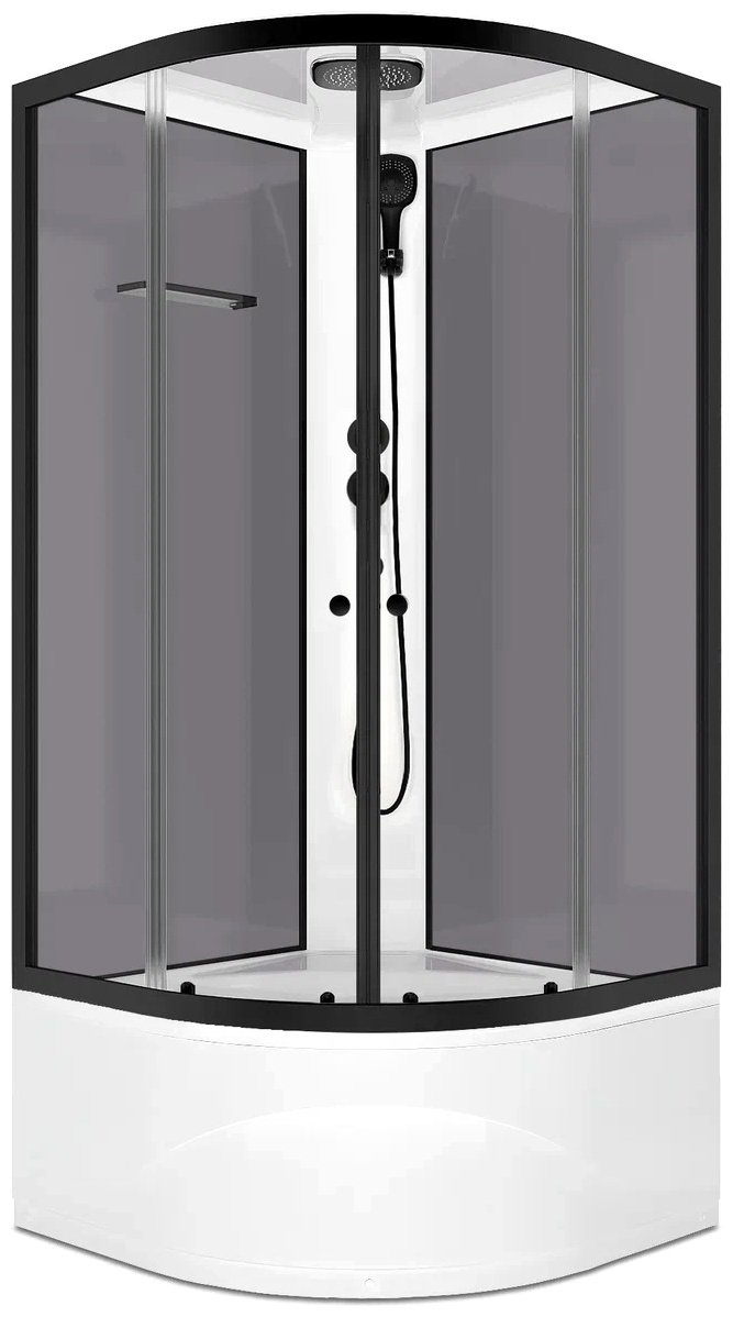 Душевая кабина KABINKA.KZ Delight Slim 99 high (218х90 см), высокий поддон купить,NaN
