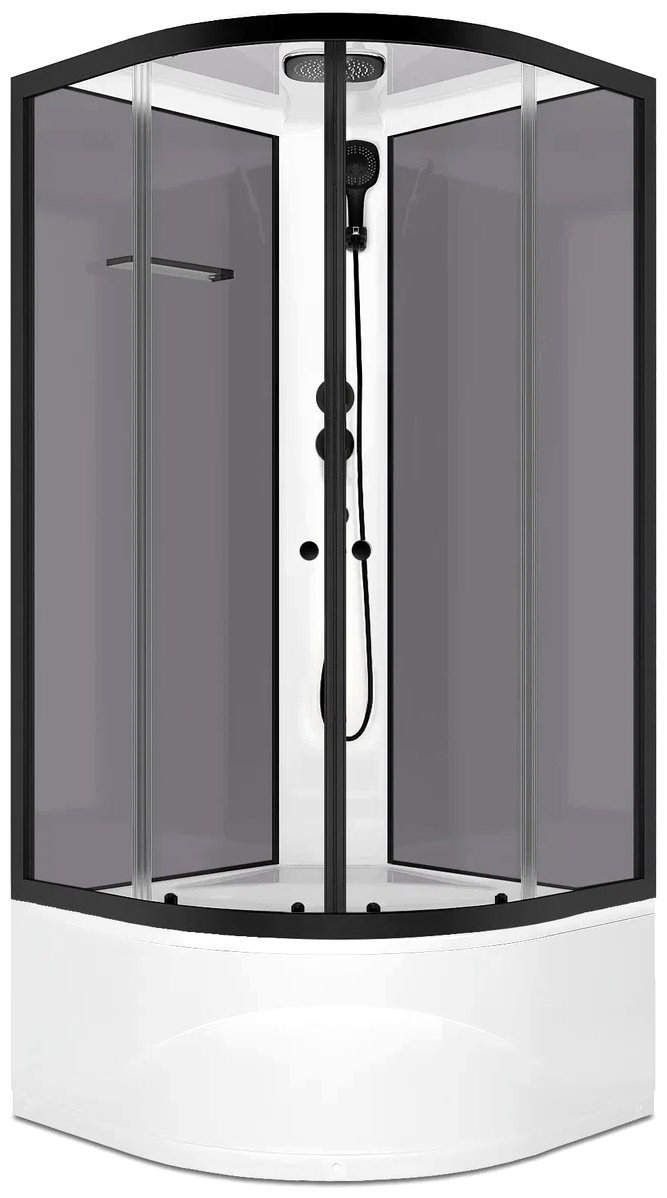 Душевая кабина KABINKA.KZ Delight Slim 99 high (218х90 см), высокий поддон купить,NaN