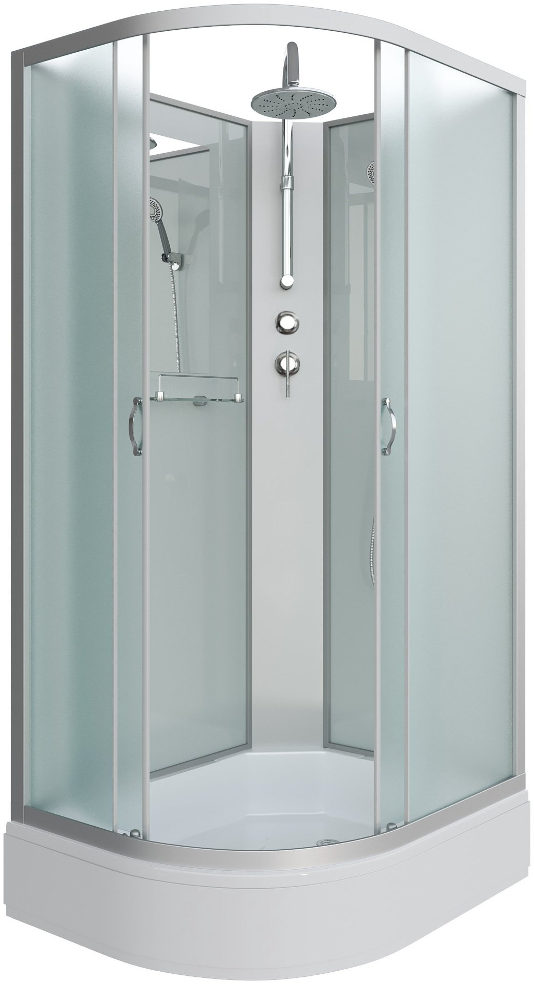 Душевая кабина Niagara NG-33094-14RBKT (215 см х 100 см), средний поддон купить,NaN