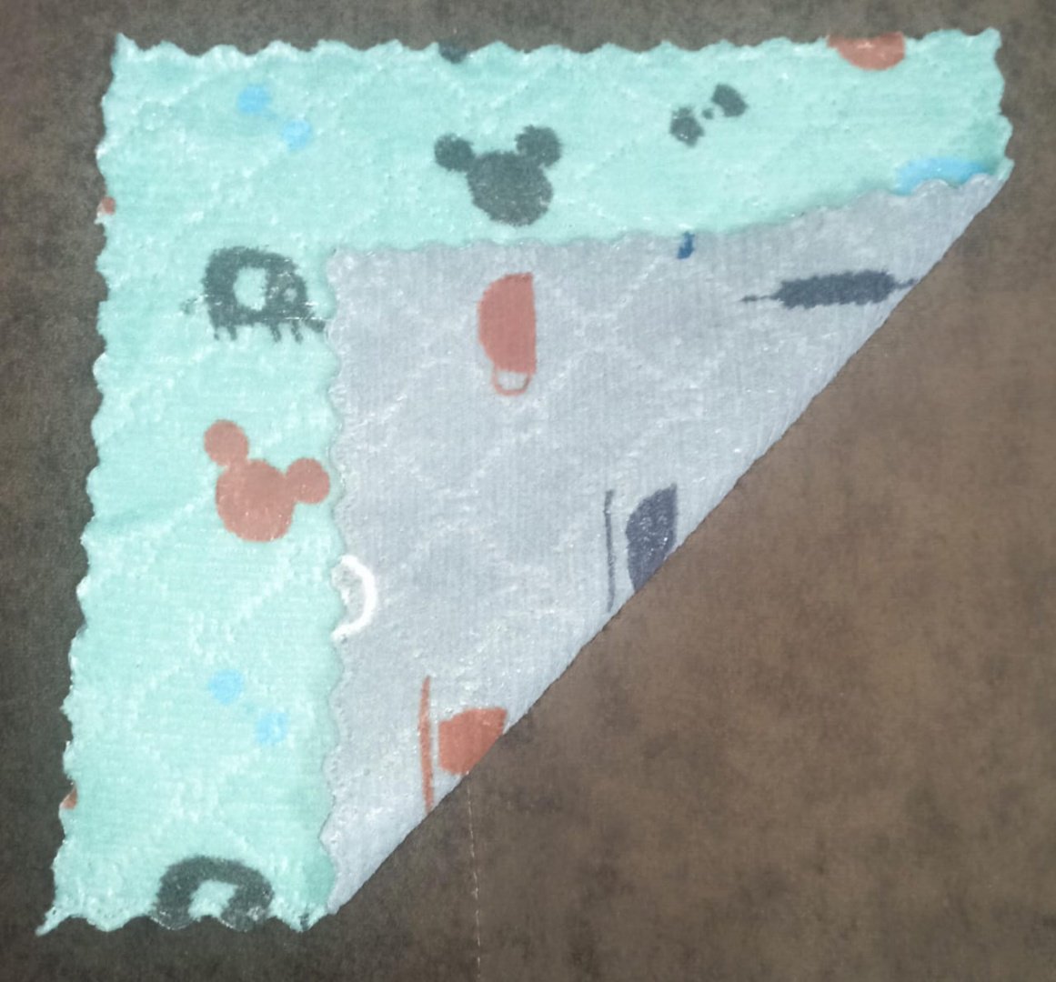 Набор полотенец F05 25x25 см 4 шт, микрофибра