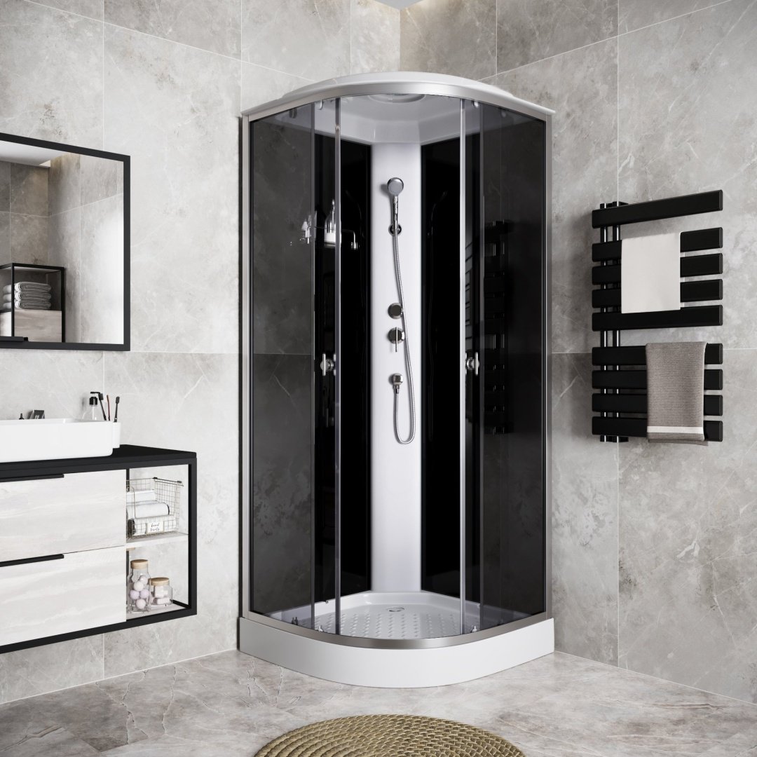 Душевая кабина Niagara Eco E100/13/TN (215 см х 100 см), низкий поддон