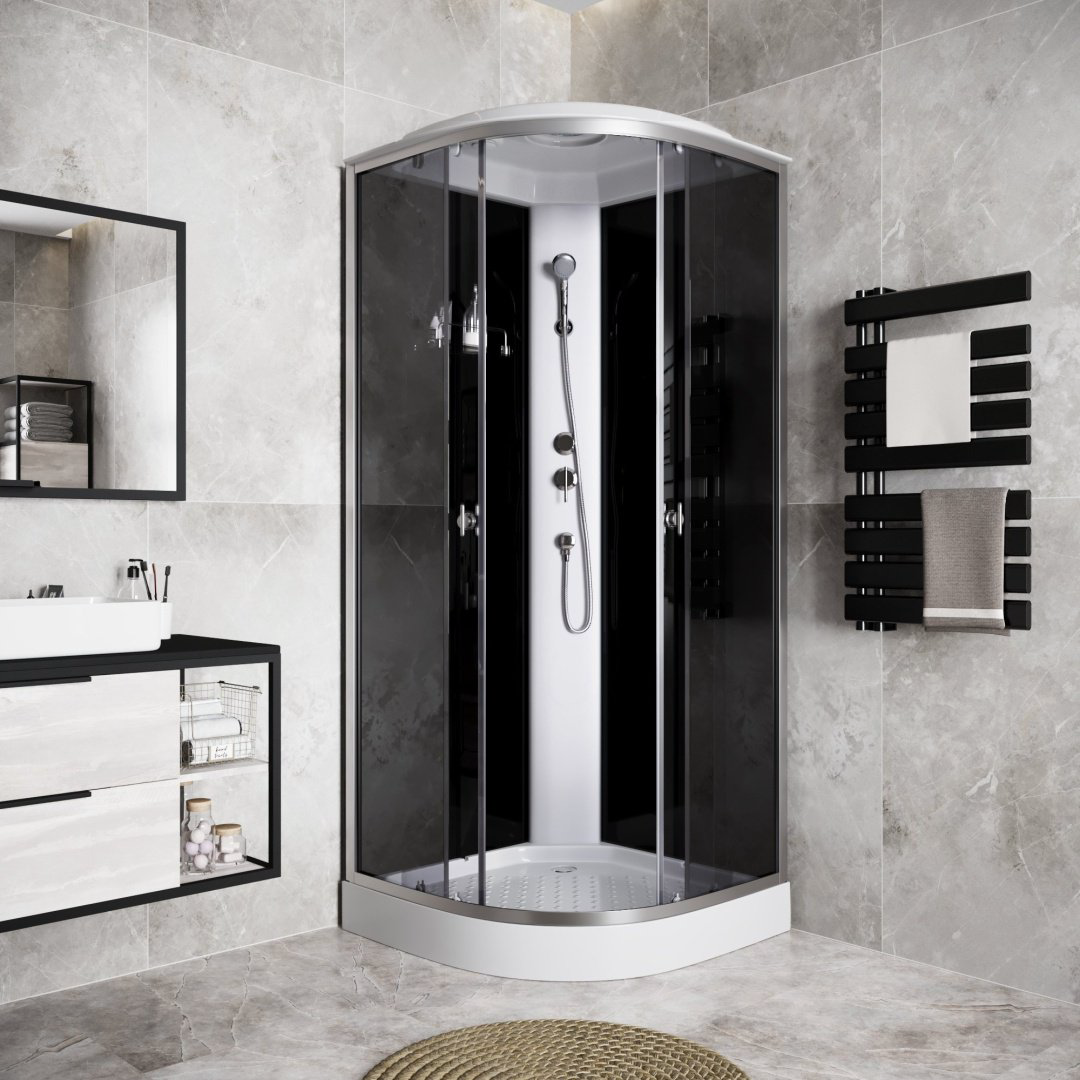 Душевая кабина Niagara Eco E100/13/TN (215 см х 100 см), низкий поддон