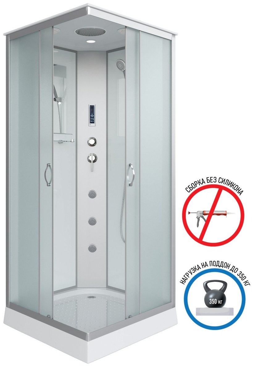 Душевая кабина Niagara NG-1101-14F (215 см х 90 см), низкий поддон купить,NaN