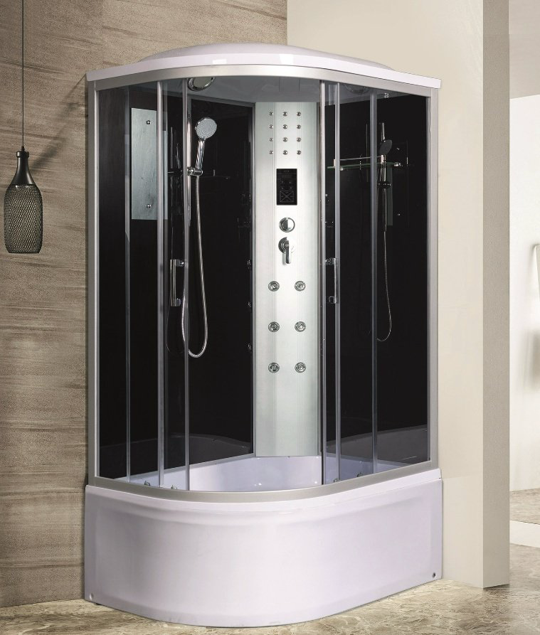 Душевая кабина KABINKA.KZ DUNAY XL 120/80/44 TH R (230 см х 120 см), высокий поддон купить,NaN