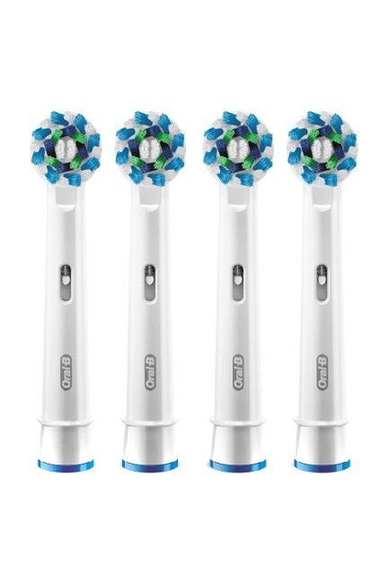 Насадки к зубной щетке Oral-B CrossAction EB50RB-4 4шт купить,NaN