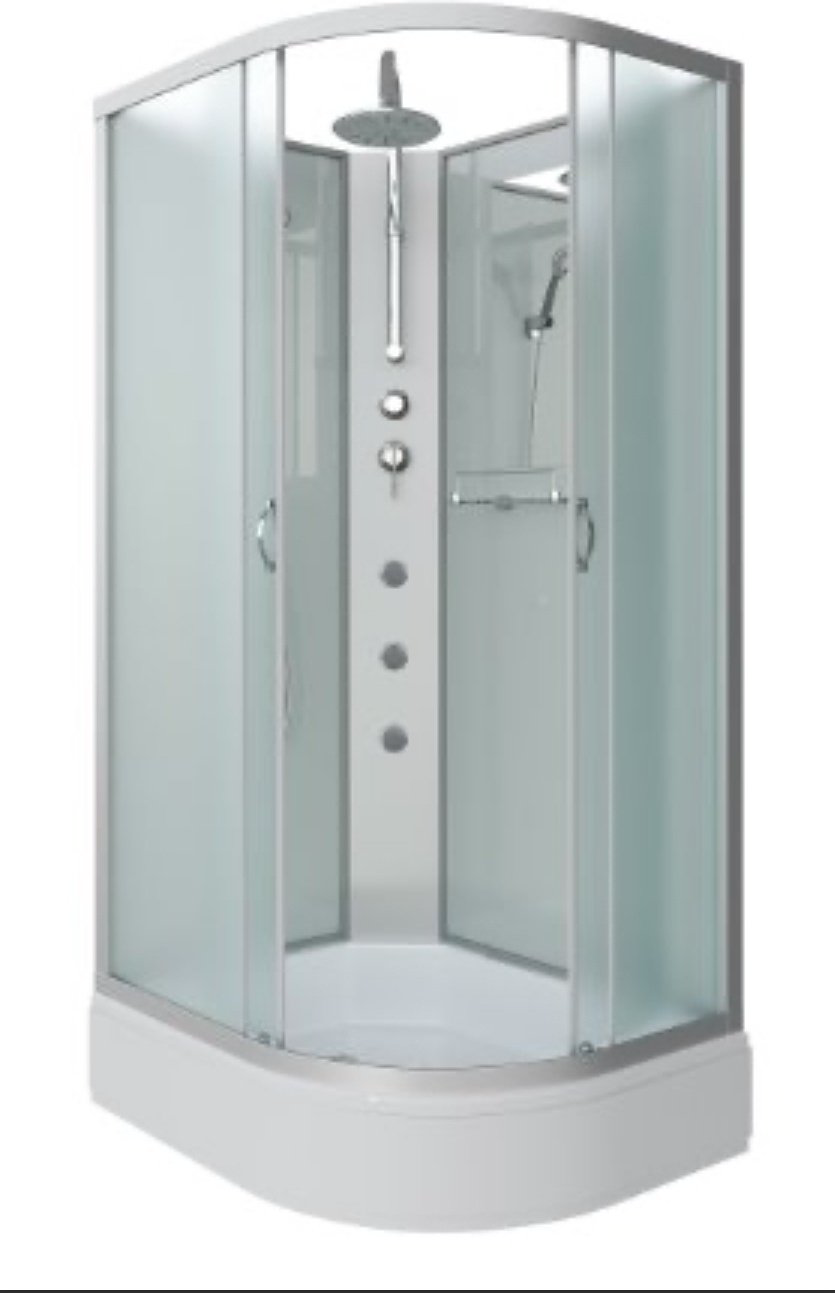 Душевая кабина KABINKA.KZ NG-33974-14LBKTG (215 см х 90 см), средний поддон купить,NaN