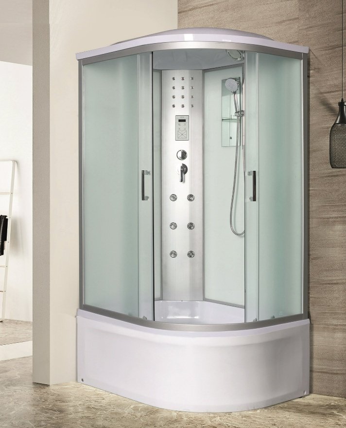 Душевая кабина KABINKA.KZ DUNAY XL 120/90/44 MT L (230 см х 90 см), высокий поддон