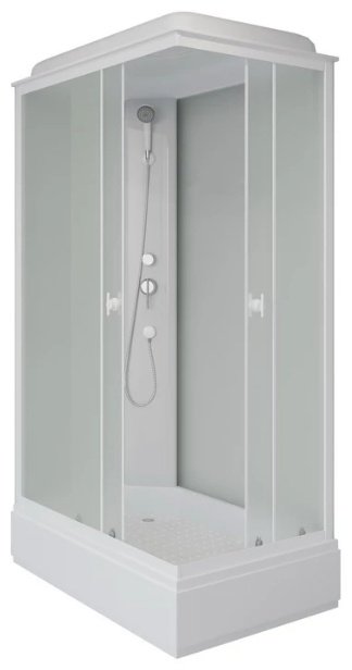 Душевая кабина KABINKA.KZ P120/90/26Q/MT (215х120 см), средний поддон