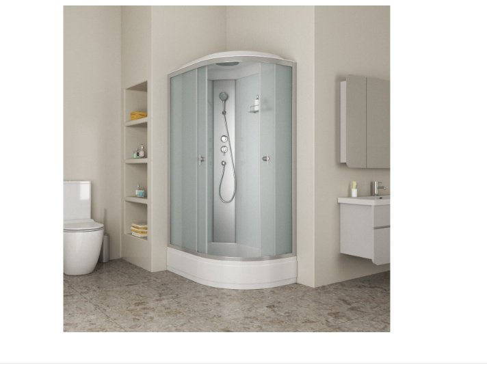 Душевая кабина Niagara Eco E120/80/26L/MT (215х120 см), средний поддон купить,NaN