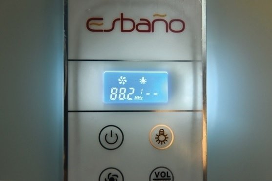 Душевая кабина ESBANO ES-L 115 СR (210 см х 115 см), низкий поддон купить,NaN