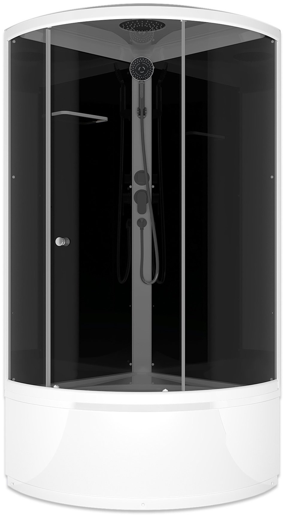 Душевая кабина Domani-Spa Simple high DS01Sm99HBT00 (218х90 см), высокий поддон