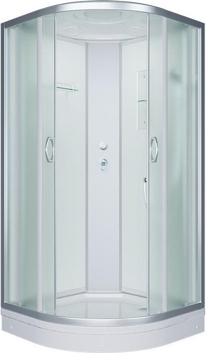 Душевая кабина ERLIT ER3508P-C3-RUS (215х80 см), низкий поддон
