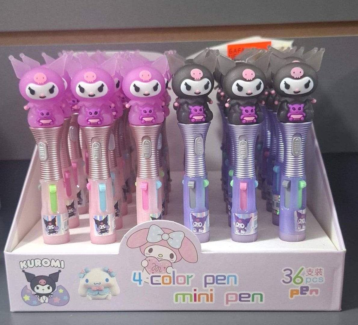 Ручка шариковая 30289413_014094251 2 шт, 0.5 мм, цвет чернил мультиколор