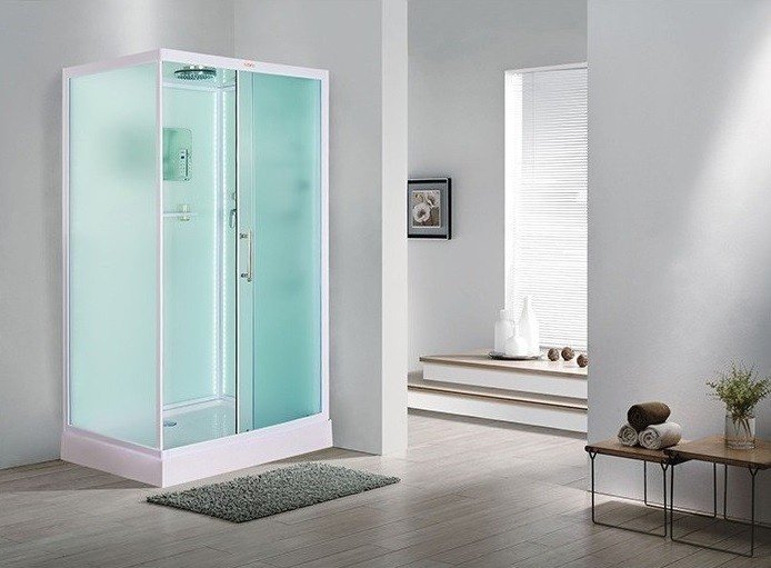 Душевая кабина ESBANO ES-L 129 CKR (210 см х 120 см), низкий поддон купить,NaN
