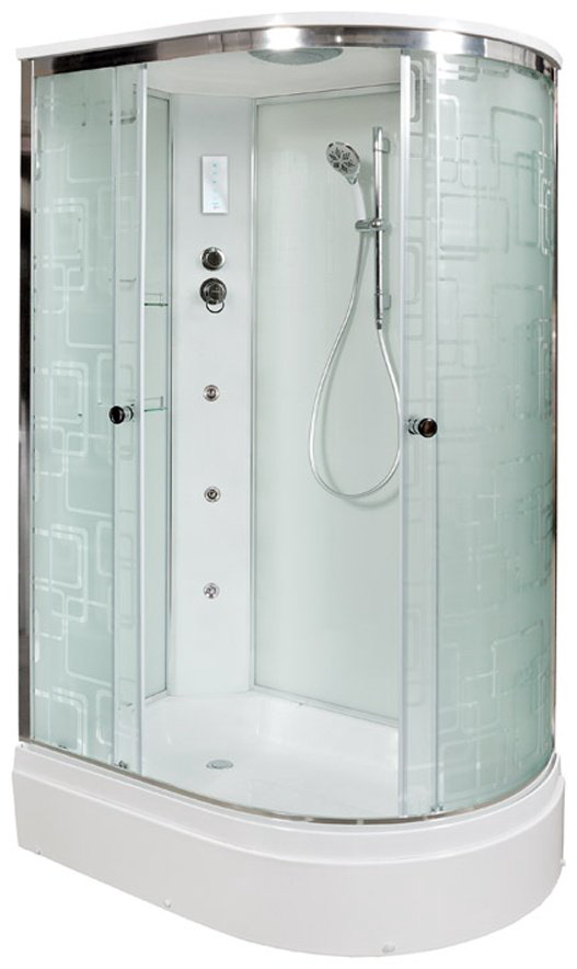 Душевая кабина KABINKA.KZ EM2712L (220х120 см), низкий поддон купить,NaN
