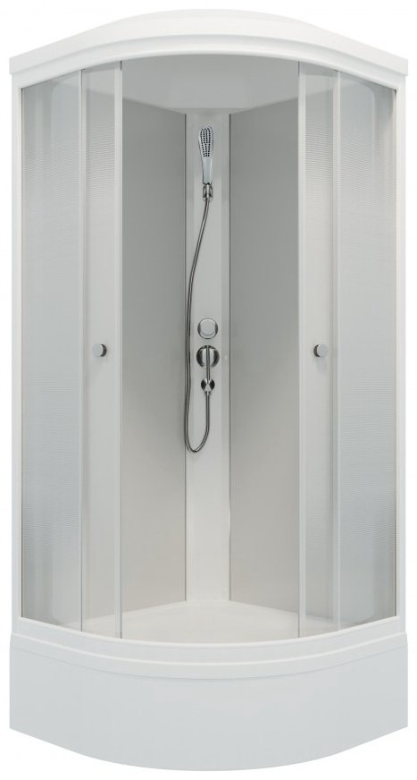 Душевая кабина KABINKA.KZ LUX Лайт 90х90 В (231.5х90 см), средний поддон купить,NaN