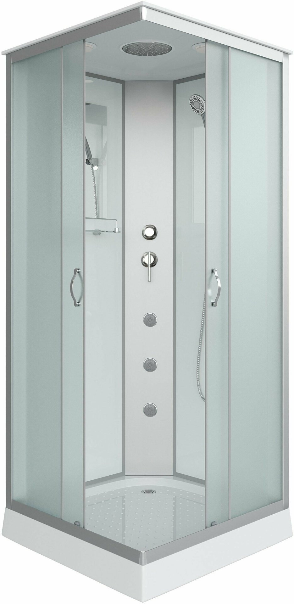 Душевая кабина Niagara NG-1101-14G (215 см х 90 см), низкий поддон купить,NaN