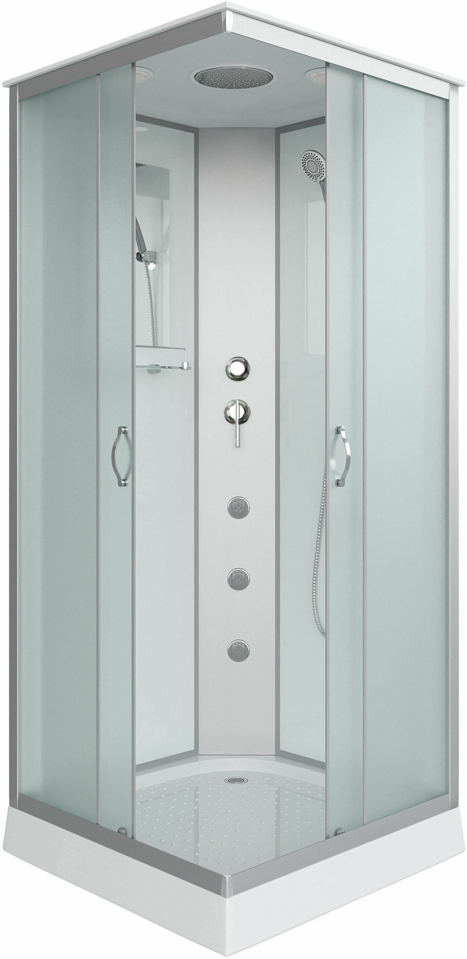 Душевая кабина Niagara NG-1101-14G (215 см х 90 см), низкий поддон купить,NaN