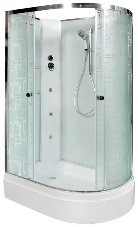 Душевая кабина KABINKA.KZ EM2712LN (208х120 см), низкий поддон купить,NaN