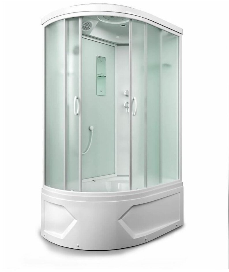 Душевая кабина Mirwell MR3512TPR-C3-RUS (215х120 см), высокий поддон