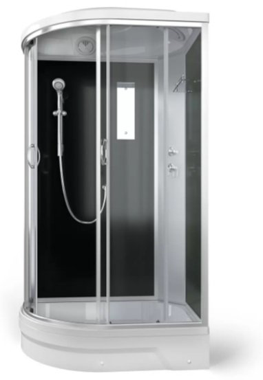 Душевая кабина KABINKA.KZ ER351226R-C4-RUS_GRAY (226х120 см), средний поддон купить,NaN