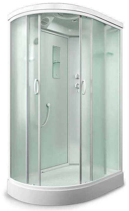 Душевая кабина Mirwell MR3512PR-C3-RUS (215х120 см), низкий поддон
