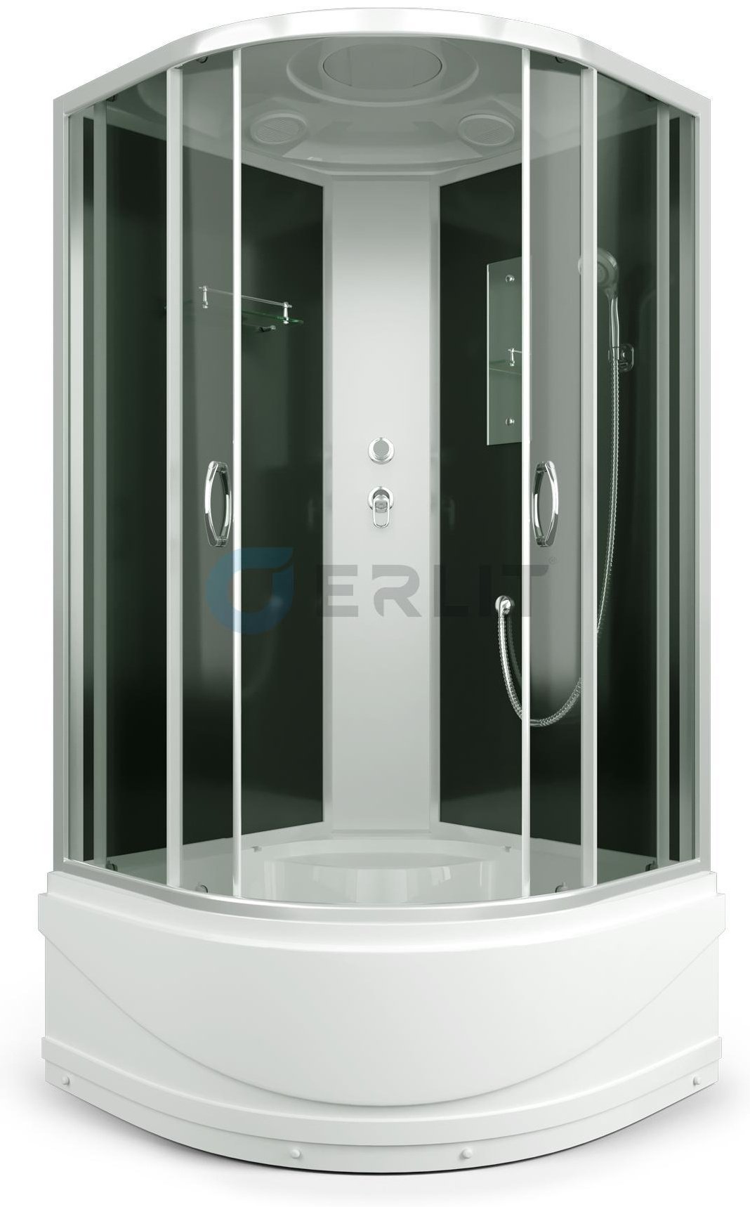 Душевая кабина Domani-Spa ERLIT ER3509TP-C4 (215х90 см), высокий поддон купить,NaN