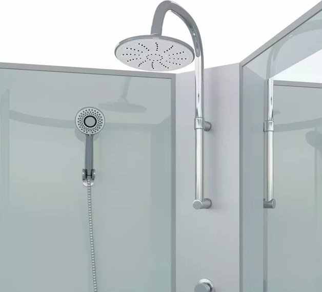 Душевая кабина Niagara NG-33984-14RBKTG (215 см х 90 см), средний поддон купить,NaN