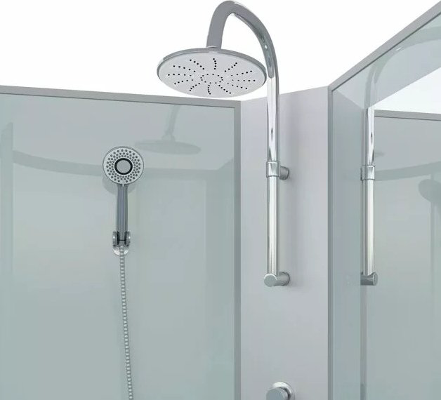 Душевая кабина Niagara NG-33984-14RBKTG (215 см х 90 см), средний поддон купить,NaN