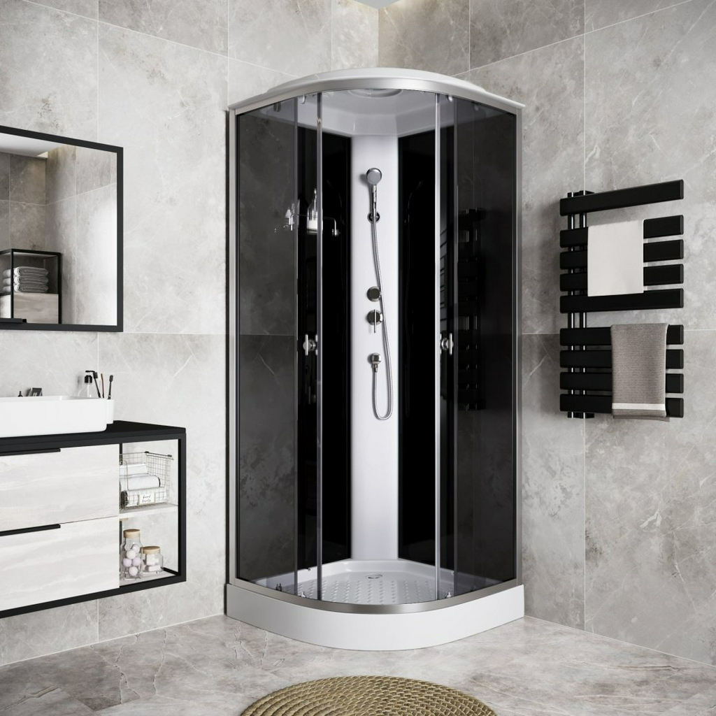 Душевая кабина Niagara Eco E100/13/TN (215 см х 100 см), низкий поддон