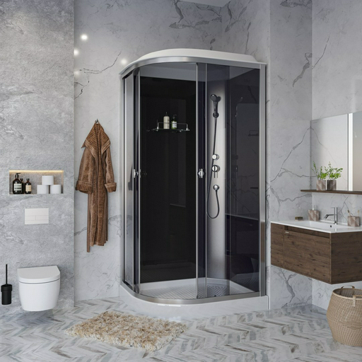Душевая кабина Niagara Eco E120/80/13R/TN (215 см х 120 см), низкий поддон