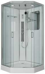 Душевая кабина Niagara NG-6002-01GD (220 см х 100 см), низкий поддон