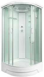 Душевая кабина Mirwell MR351026-C3-RUS (215х100 см), средний поддон