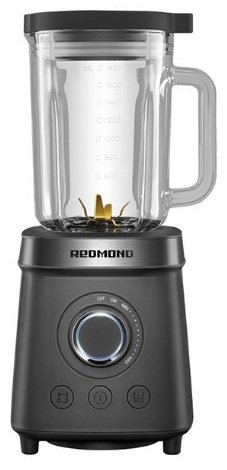 Блендер REDMOND BS410 черный, прозрачный