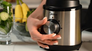 Блендер Midea MJ-BL6006W серебристый - ForteMarket Блендер Midea MJ-BL6006W серебристый купить,0