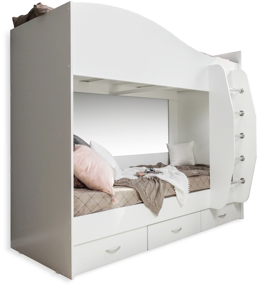 Детская кровать Ереке Мебель Mamamia HM SK, белый