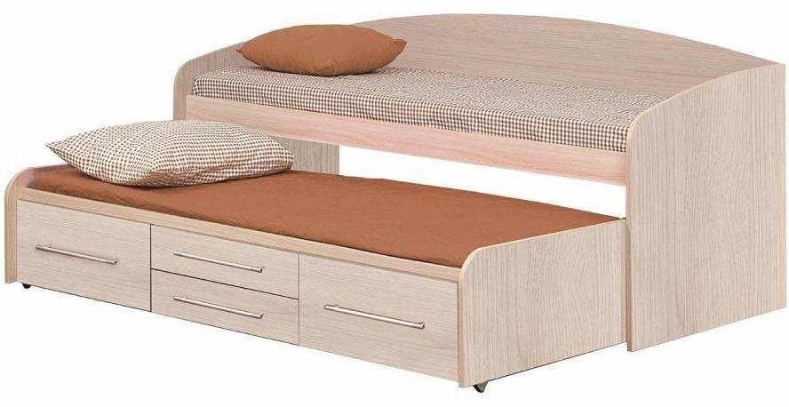 Двухъярусная кровать DOMA 807775951, белый, бежевый купить,NaN