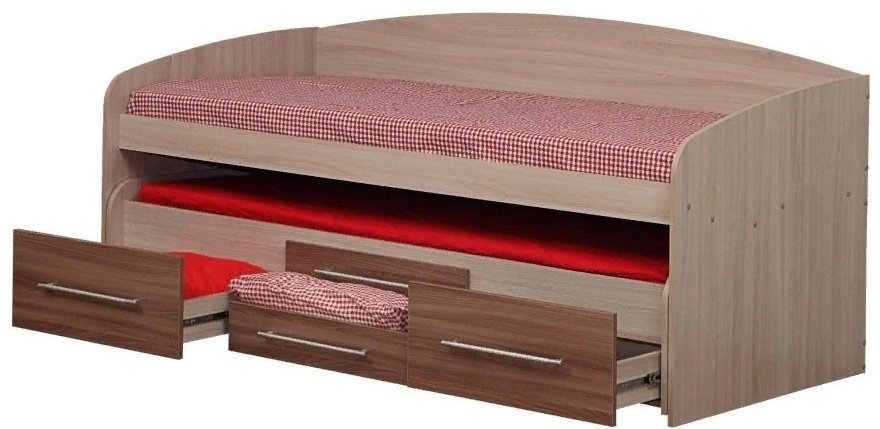 Двухъярусная кровать DOMA ADELI 5 5165165165, коричневый купить,NaN