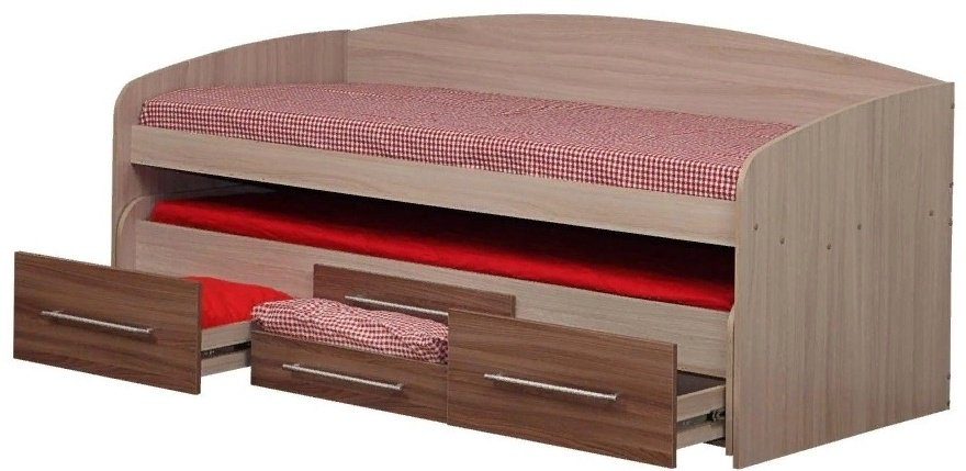 Двухъярусная кровать DOMA ADELI 5 5165165165, коричневый купить,NaN