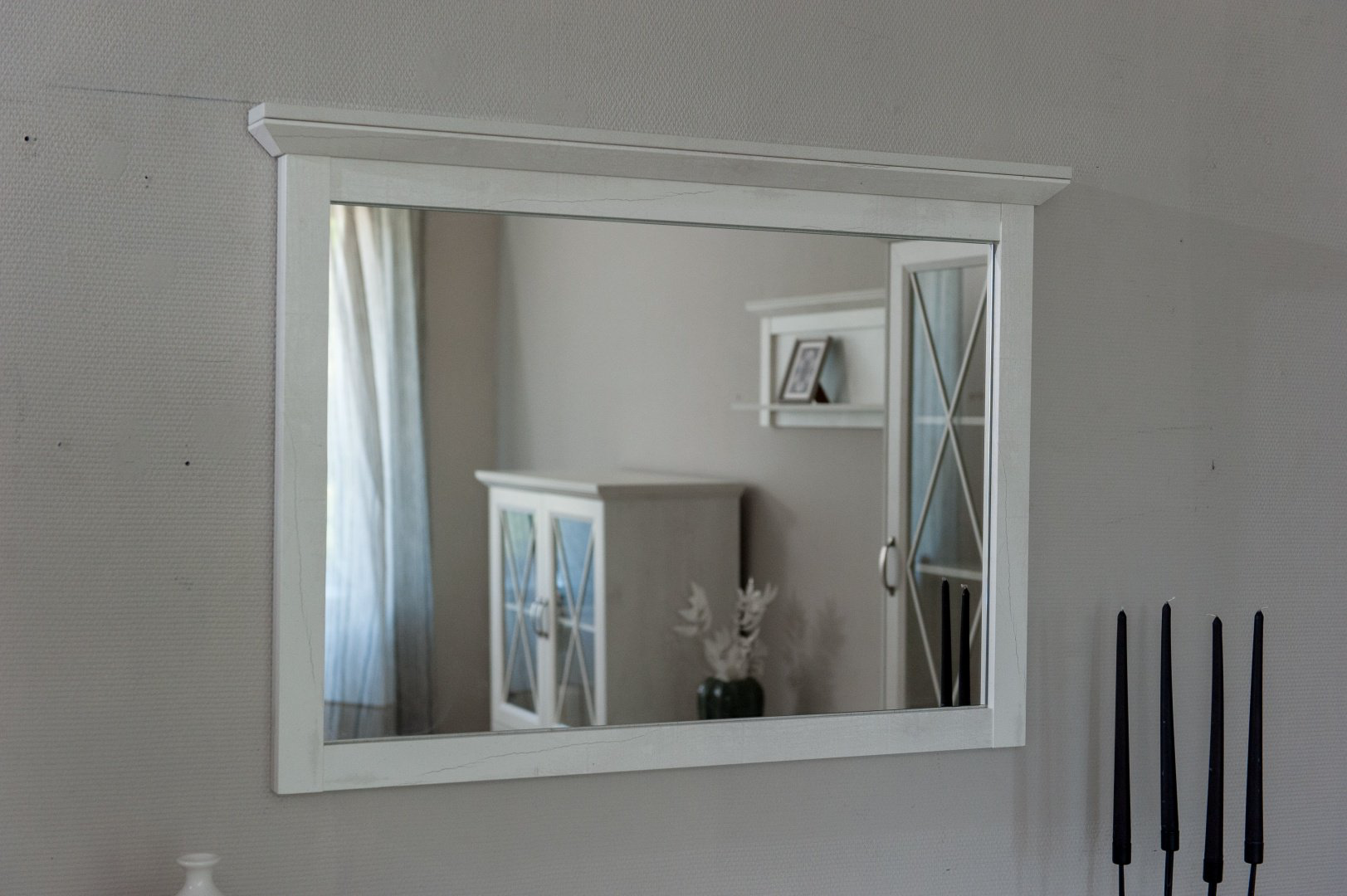 Комод DOMA LOR-4D, 105x48x89 см, светло серый купить,NaN
