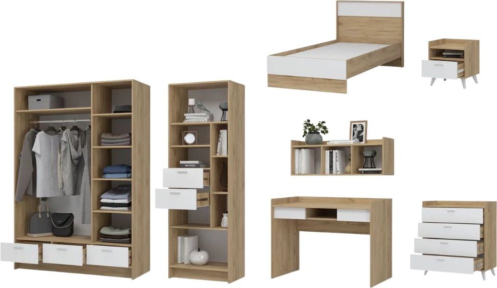Комплект DOMA DFG061S белый, светло-коричневый купить,NaN