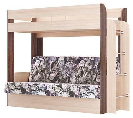 Двухъярусная кровать DOMA NEMO-NL 465151, бежевый, коричневый купить,NaN