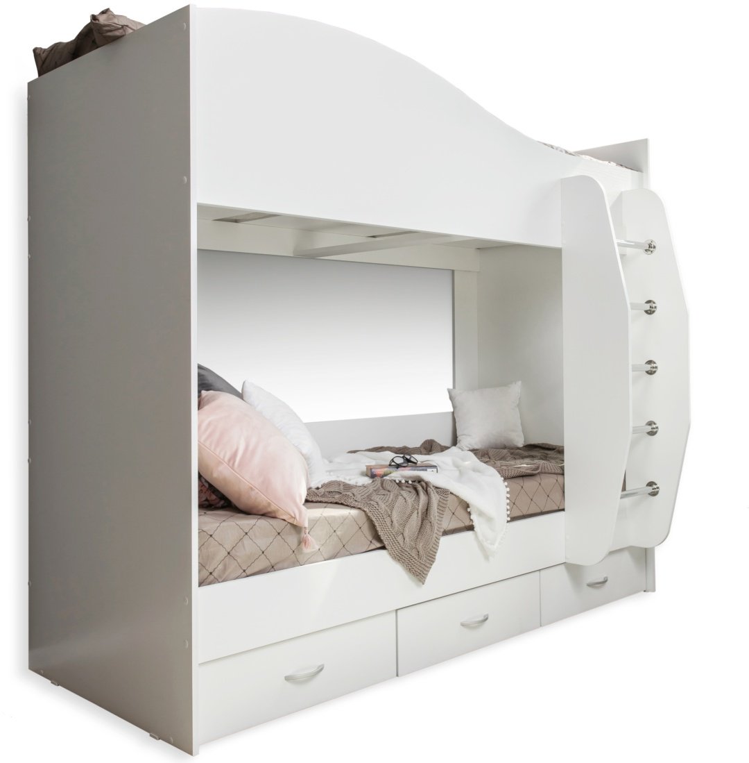 Ереке Мебель Mamamia HM SK, 80x200 см, без подъёмного механизма, белый купить,NaN