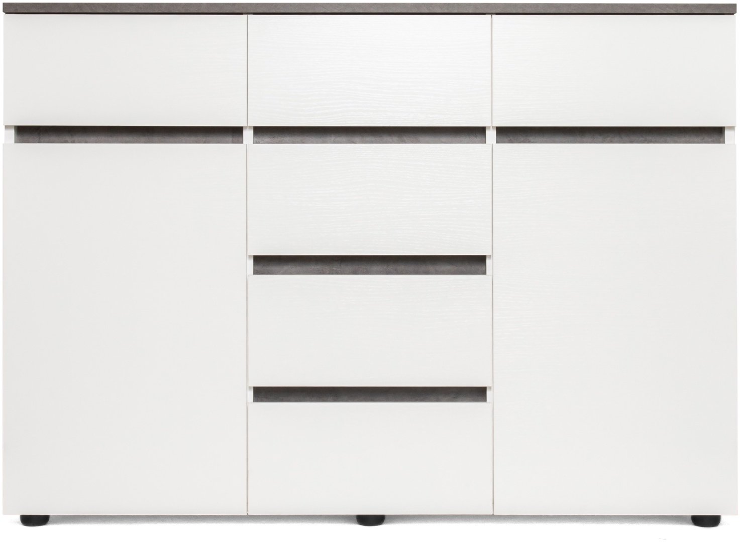 Комод Ереке Мебель Lotos, 120x42x86 см, белый купить,NaN